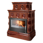 Kachlová kamna ABX Karelie kachlový sokl, Hnědá